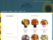 Tablet Screenshot of neillsflowers.com